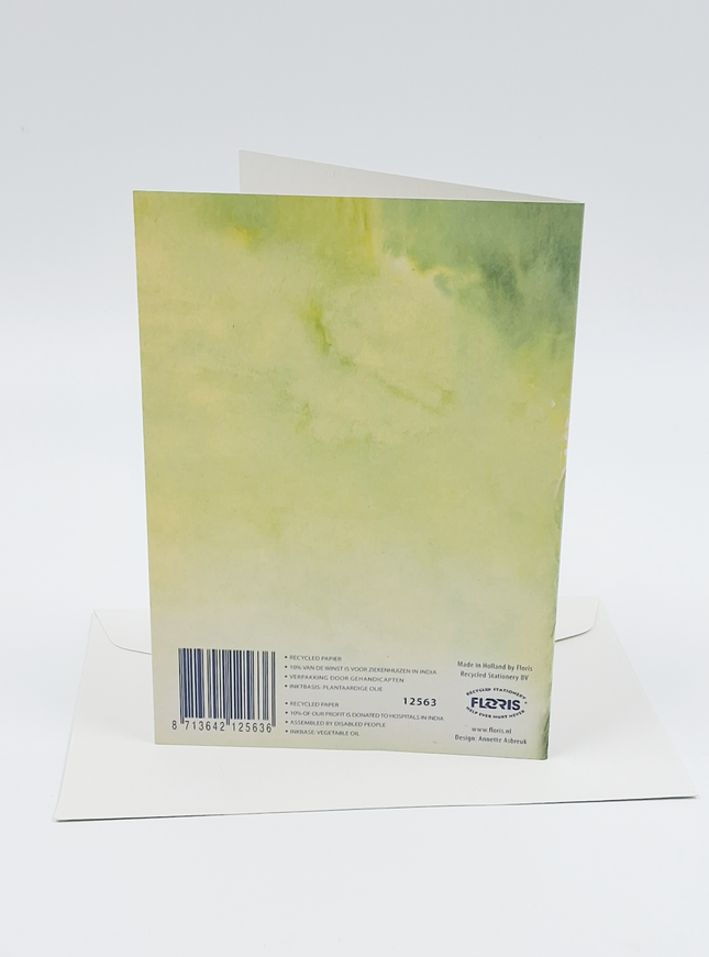 Wenskaart lelijke eend