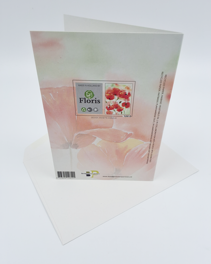 Wenskaart klaprozen Annette