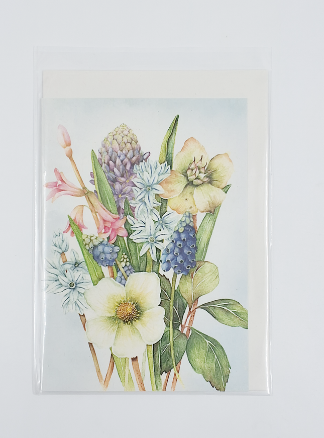 Wenskaart boeket Muriël 1