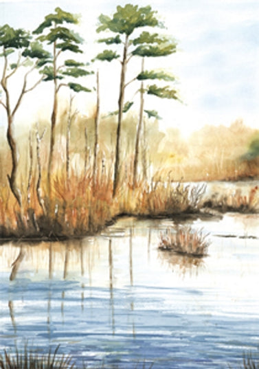 Wenskaart condoleance oever