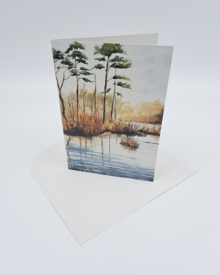 Wenskaart condoleance oever