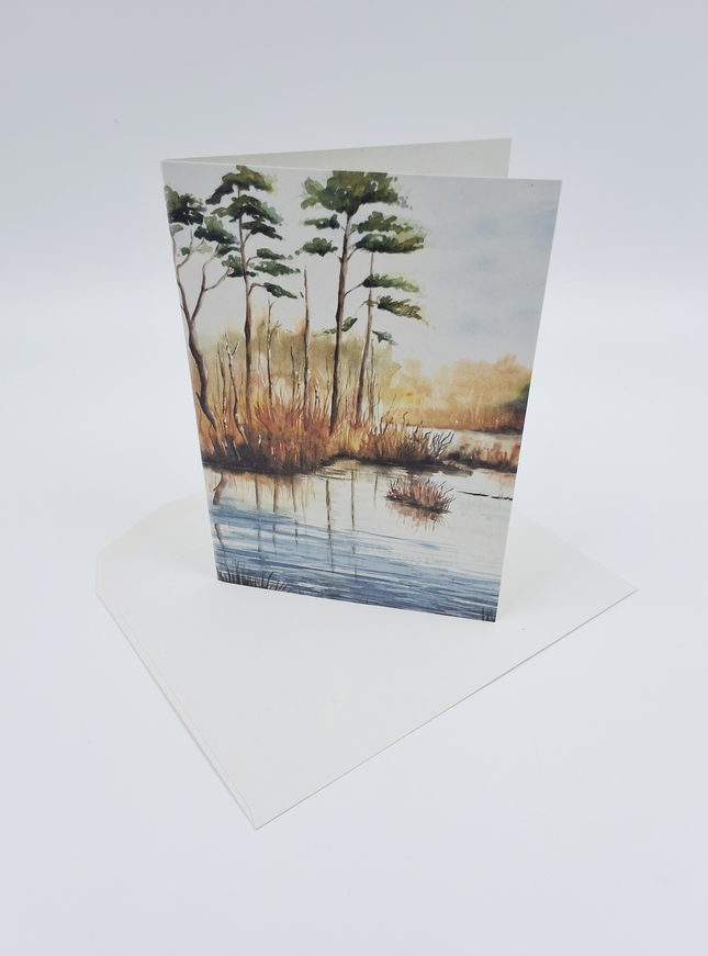 Wenskaart condoleance oever