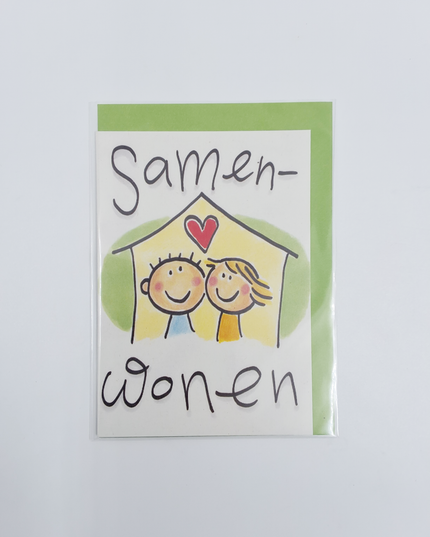 Wenskaart huis samenwonen