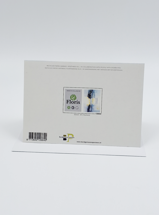 Wenskaart condoleance, troostend licht in de duisternis