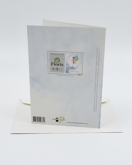 Wenskaart condoleance vlieger, veel te jong