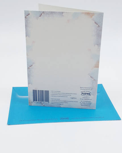 Wenskaart lied "Jan Huygen in de ton"