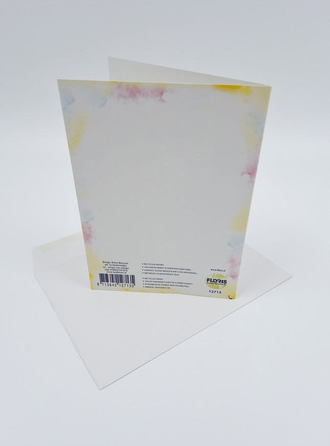 Wenskaart lied "Klein kleutertje"