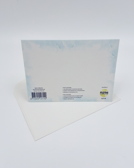 Wenskaart lied "Poesje mauw"