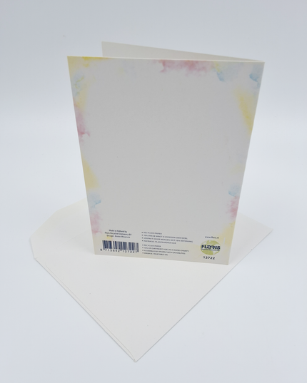 Wenskaart lied "Op een klein stationnetje"