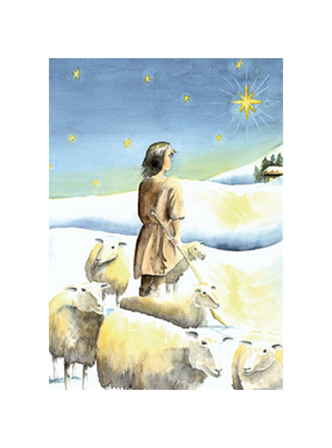 Shepherd greeting card