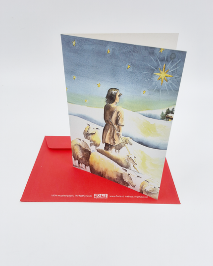 Wenskaart schaapsherder