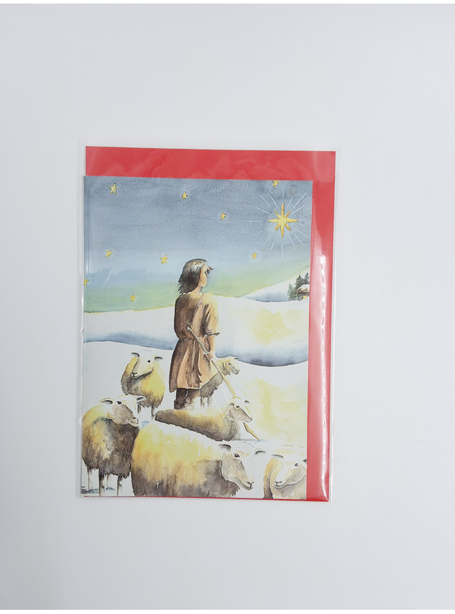 Shepherd greeting card