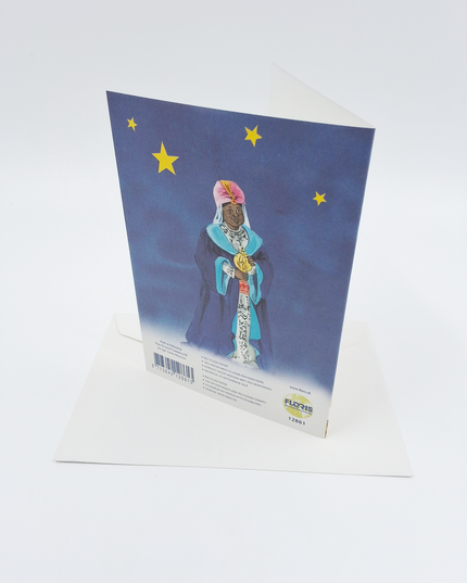 Wenskaart koningen met Jezus