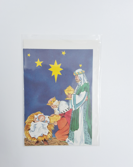 Wenskaart koningen met Jezus
