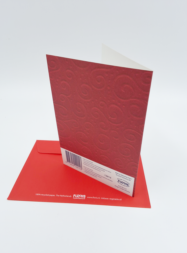 Wenskaart Jozef en Maria ezel