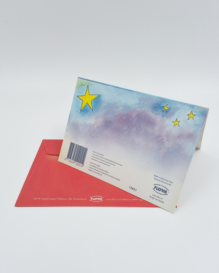 wenskaart Maria ezel