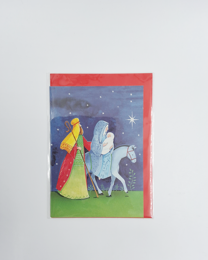 Wenskaart Jozef Maria blauw