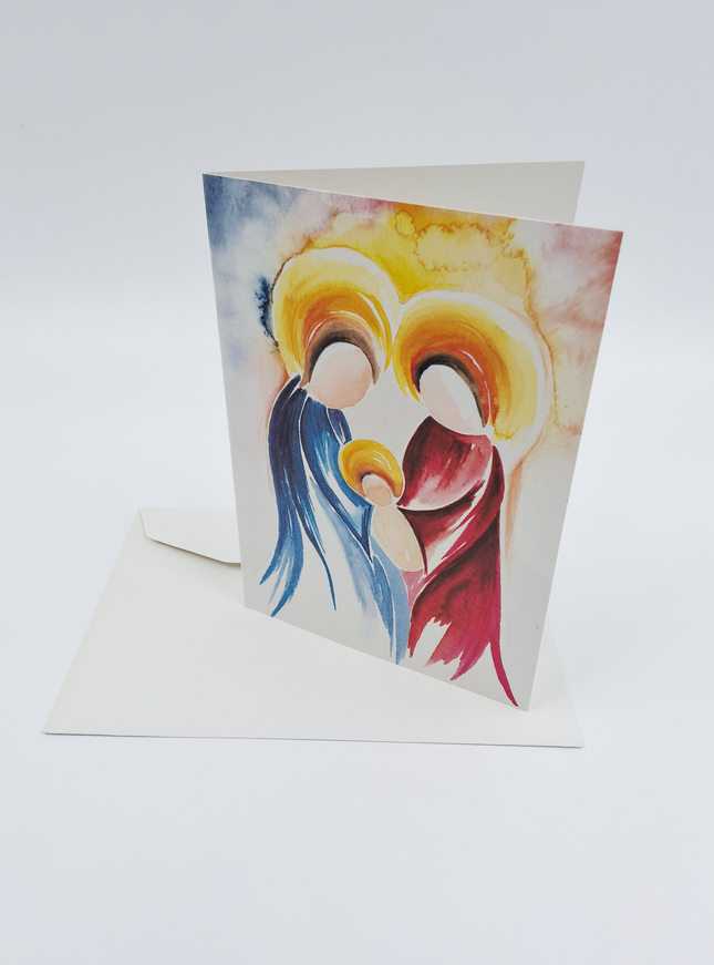 Wenskaart Jezus Jozef Maria