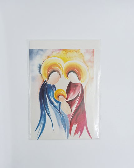 Wenskaart Jezus Jozef Maria