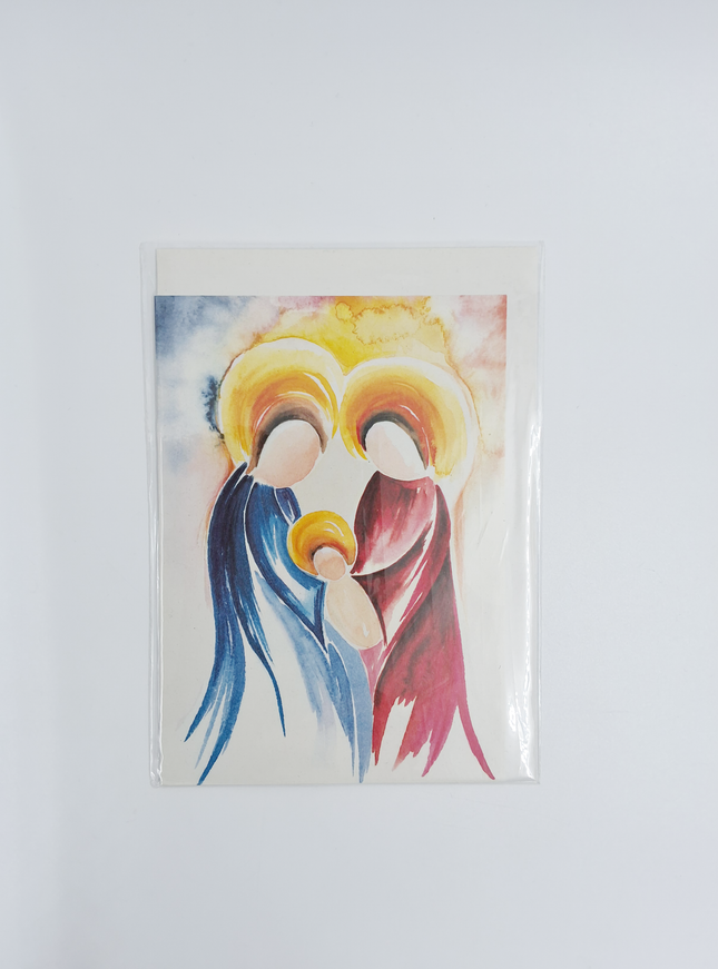 Wenskaart Jezus Jozef Maria