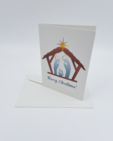 Wenskaart Jozef Maria "Merry Christmas"