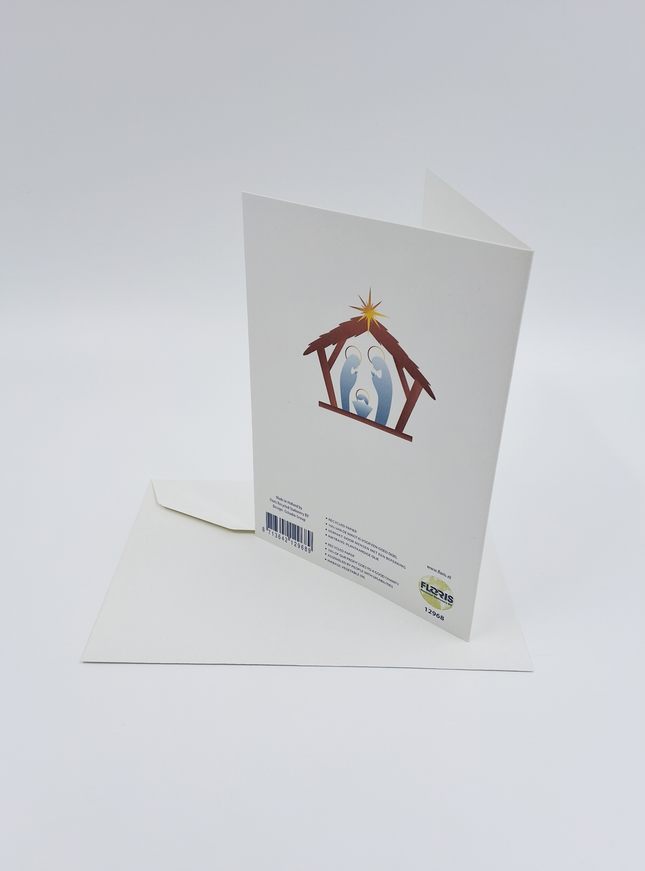 Wenskaart Jozef Maria "Merry Christmas"