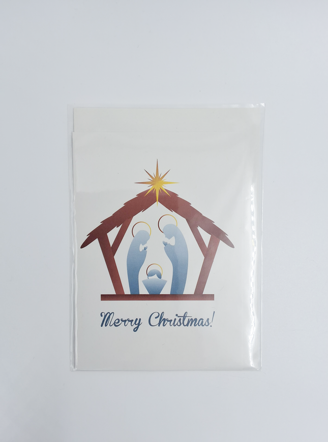 Wenskaart Jozef Maria "Merry Christmas"