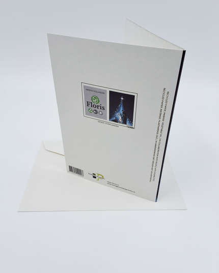 wenskaart ster Jezus Maria Jozef