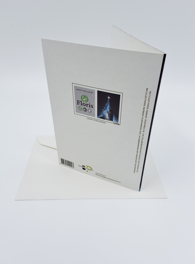 wenskaart ster Jezus Maria Jozef