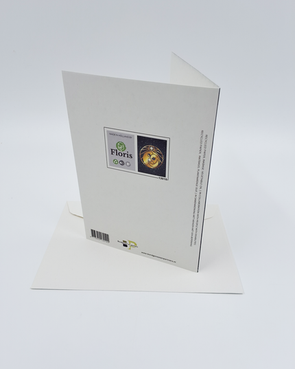 Wenskaart Jozef, Maria, Jezus