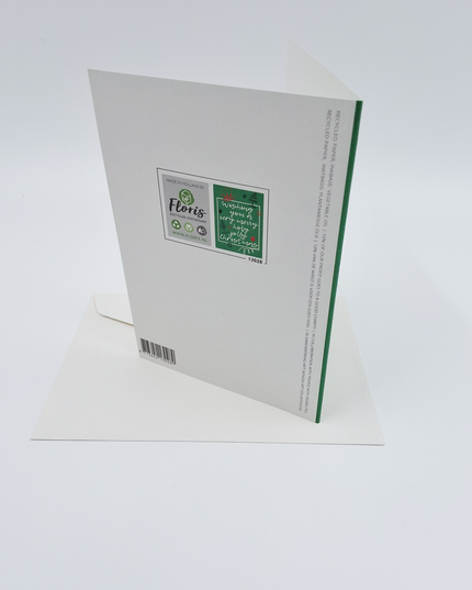 Wenskaart tekst "Wishing you ..."