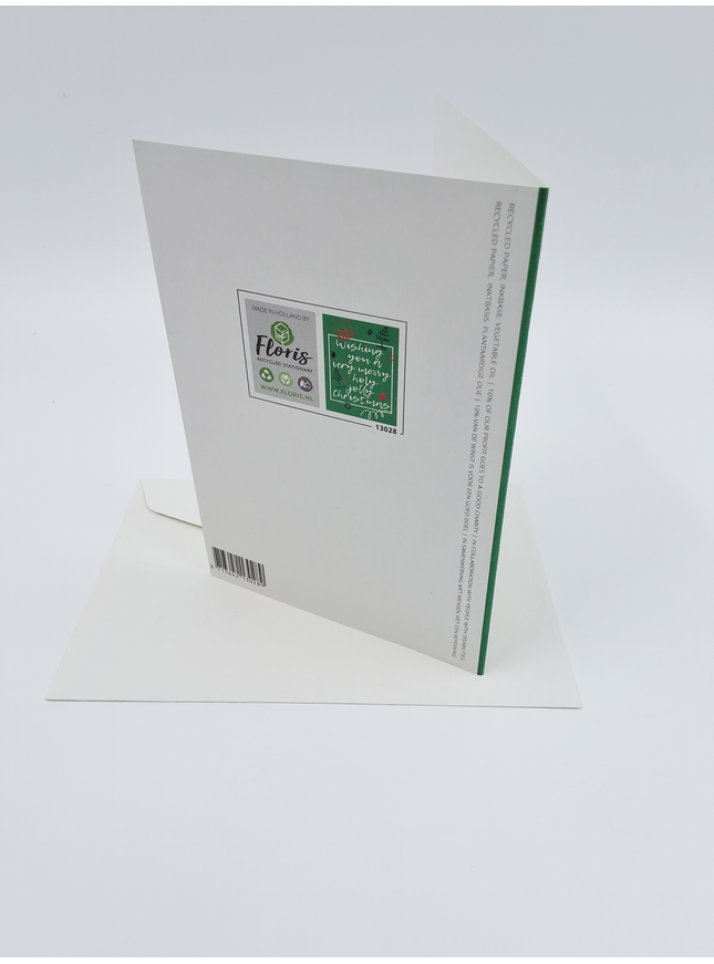 Wenskaart tekst "Wishing you ..."