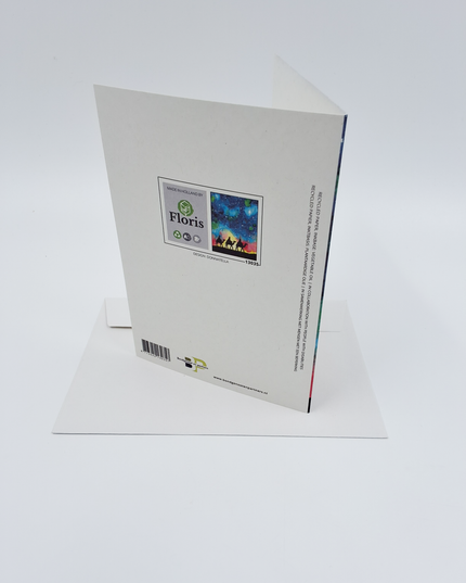 Wenskaart 3 koningen met sterrenhemel