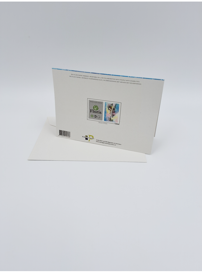 wenskaart winterlandschap