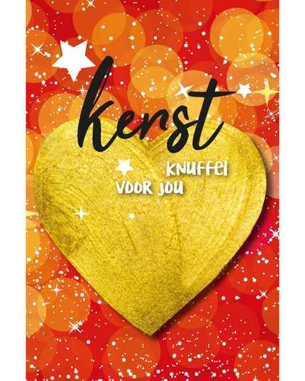 Wenskaart gouden hart