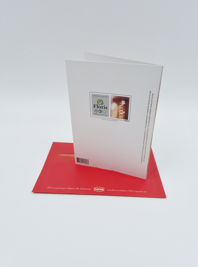 Wenskaart raam en ster