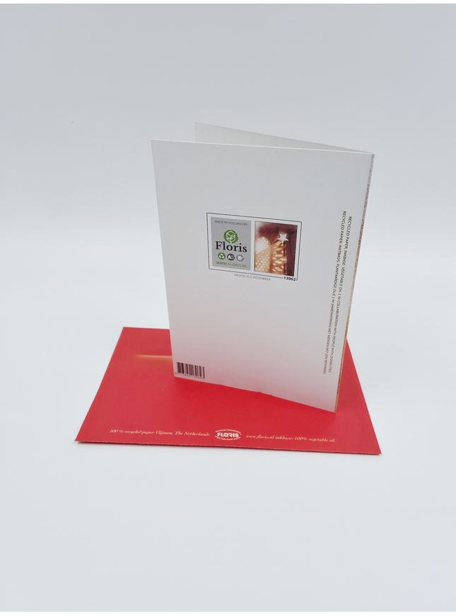 Greeting card window and star