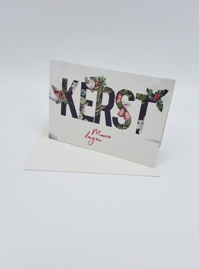 Wenskaart kerst tekst
