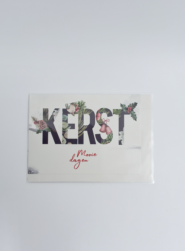 Wenskaart kerst tekst