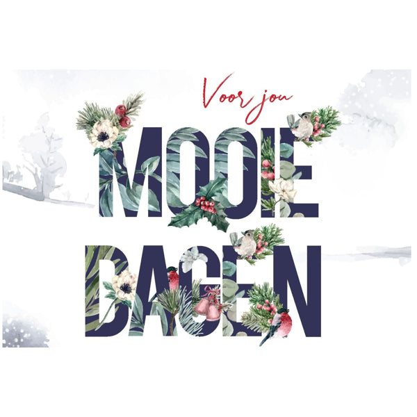 Wenskaart mooie dagen