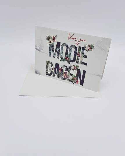 Wenskaart mooie dagen