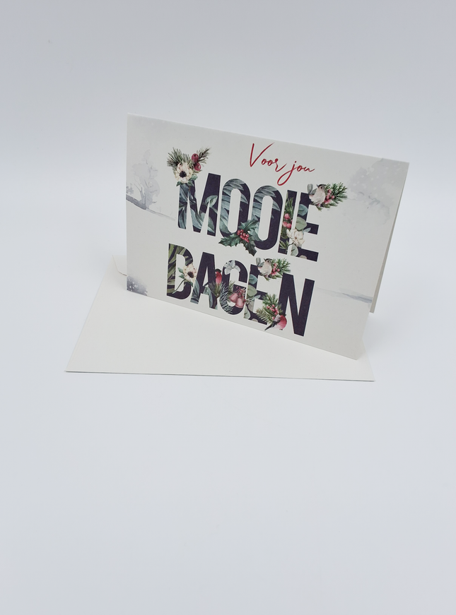 Wenskaart mooie dagen