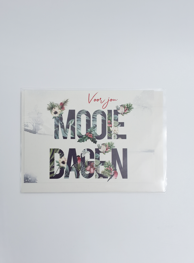 Wenskaart mooie dagen