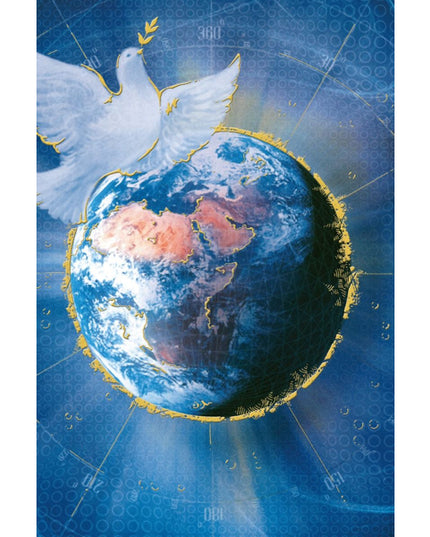 wenskaart wereld vrede