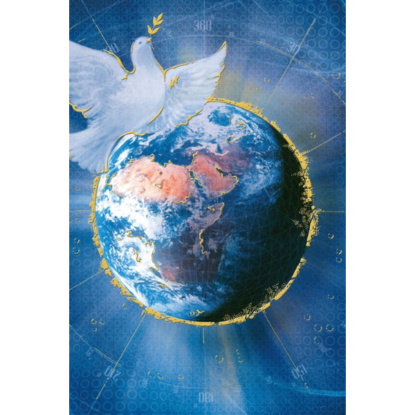 wenskaart wereld vrede