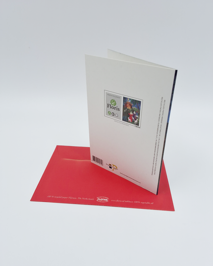 Wenskaart herders met schapen