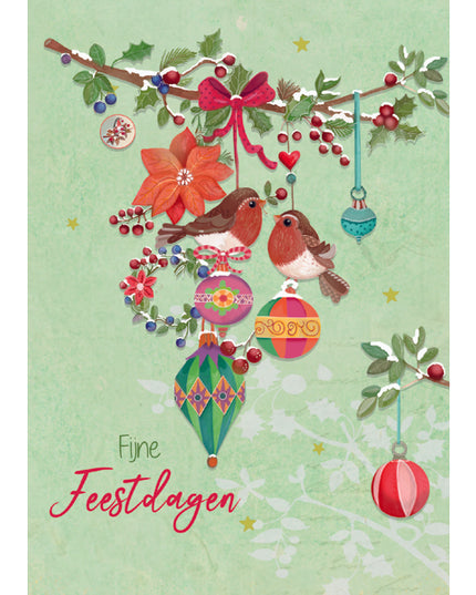 wenskaart vogels en ballen