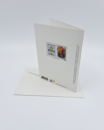 Kerstkaart Jozef en Maria