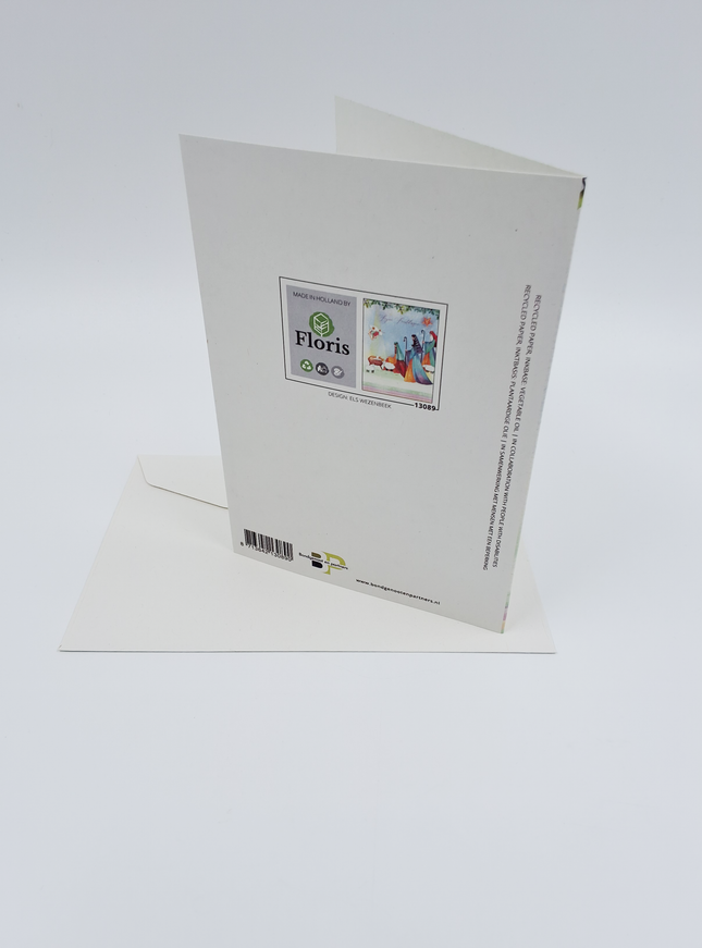 Wenskaart herders en engel