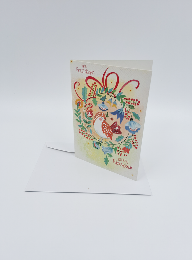 wenskaart vogeltje